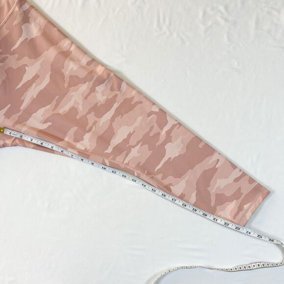 Athleta Elation Camo 7/8 Tight Leggings 1X Pink Athleisure Active Gym‎ Lounge - Picture 7 of 9